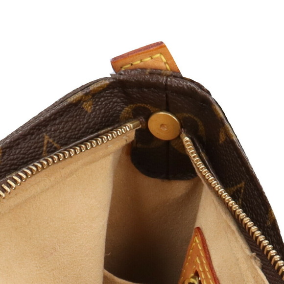 LOUIS VUITTON Brown Monogram Shoulder Bag - Picture 9 of 9